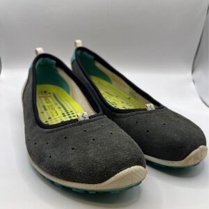 ECCO Biom Natural Motion Women Gray Slip On Orthotic Flats Comfort Sz 40 (9.5US)